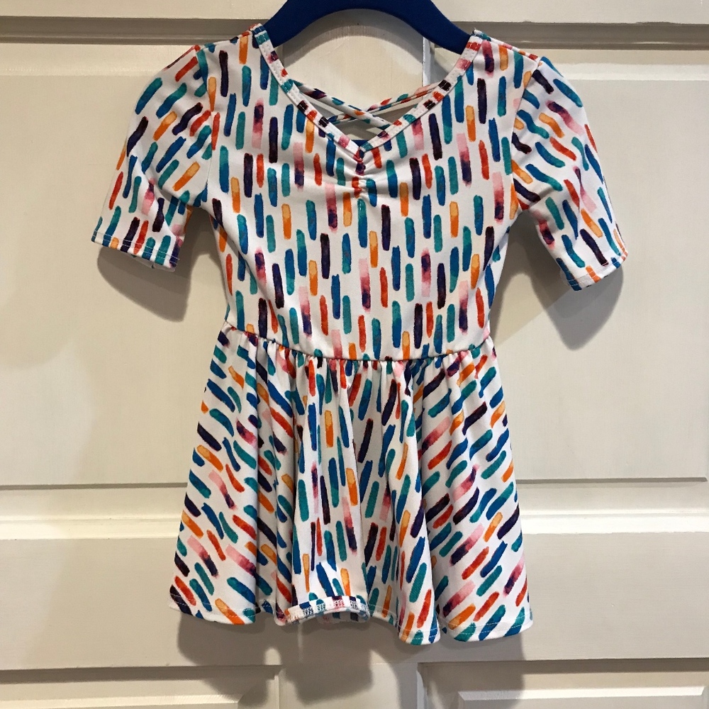 DOT DOT SMILE Baby Girls 3/4 Sleeve Ballerina Dres